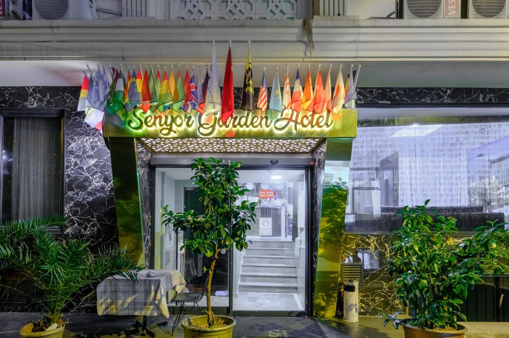 Senyor Garden Hotel Istanbul Bagian luar foto