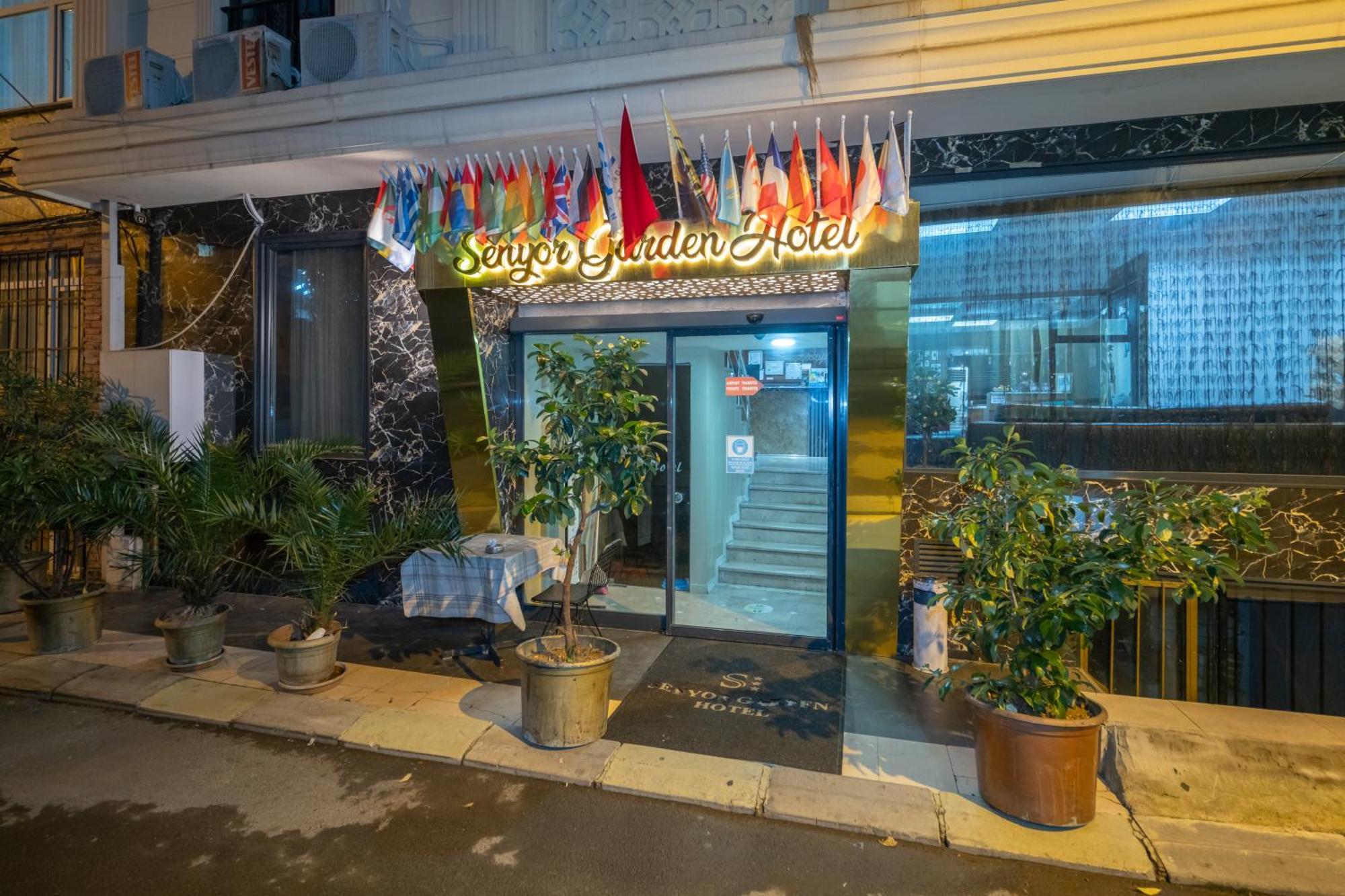 Senyor Garden Hotel Istanbul Bagian luar foto